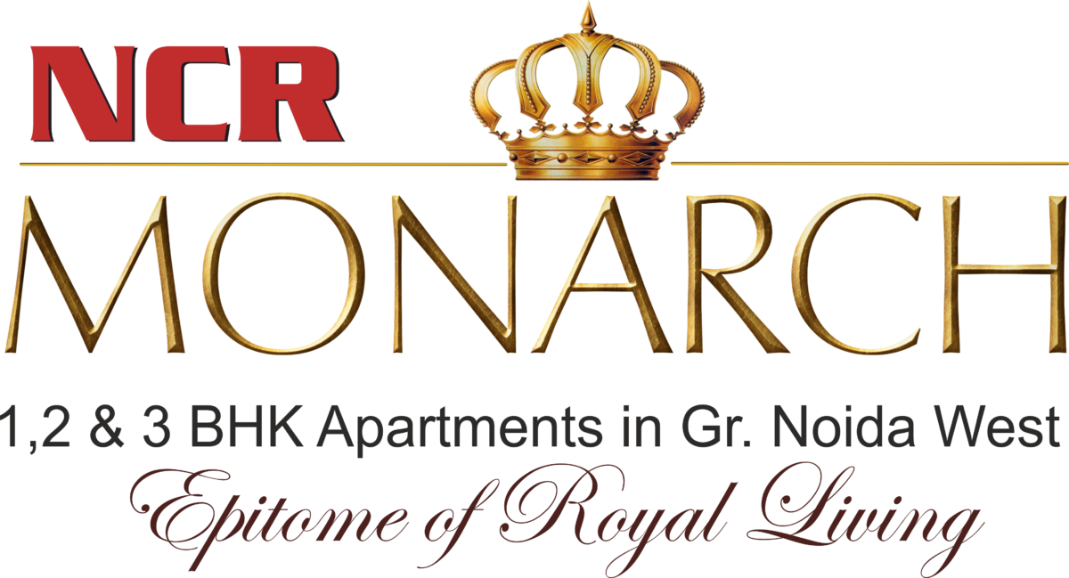 NCR Monarch Logo: A symbol of luxury and modern living in real estate.